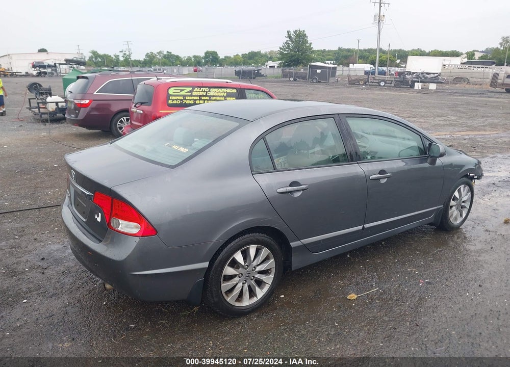 2009 HONDA CIVIC EX VIN: 2HGFA168X9H358226