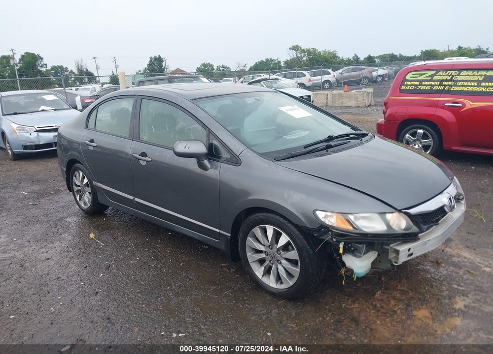 2009 HONDA CIVIC EX VIN: 2HGFA168X9H358226