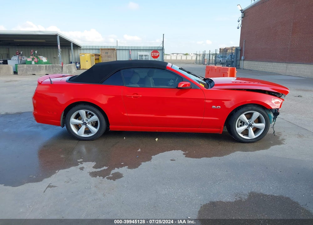 2014 FORD MUSTANG GT PREMIUM VIN: 1ZVBP8FF5E5268323