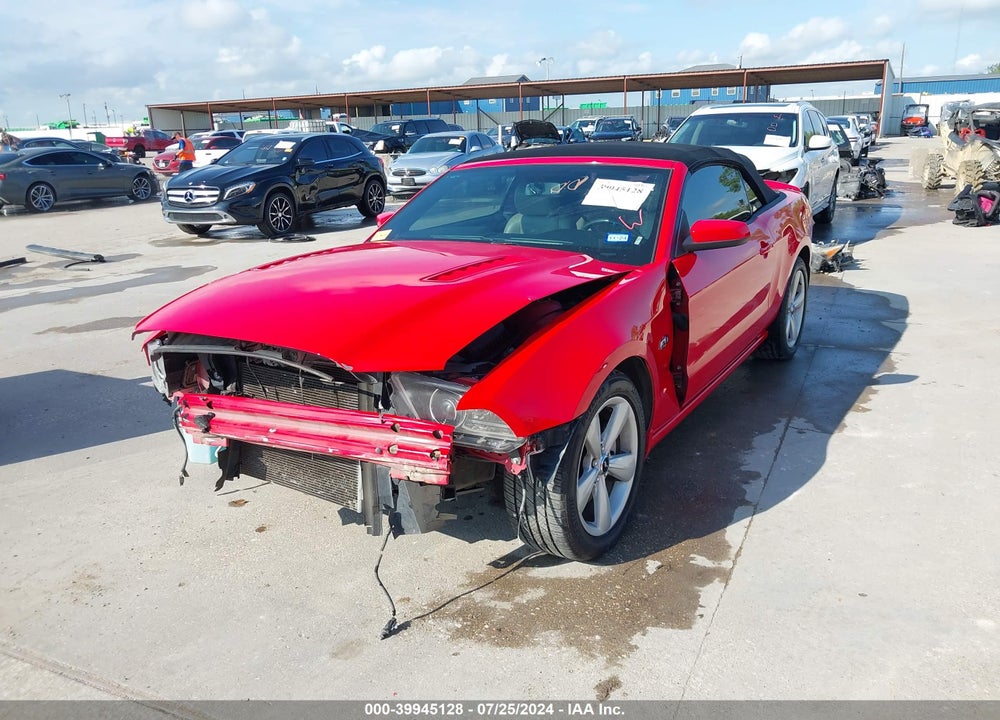 2014 FORD MUSTANG GT PREMIUM VIN: 1ZVBP8FF5E5268323