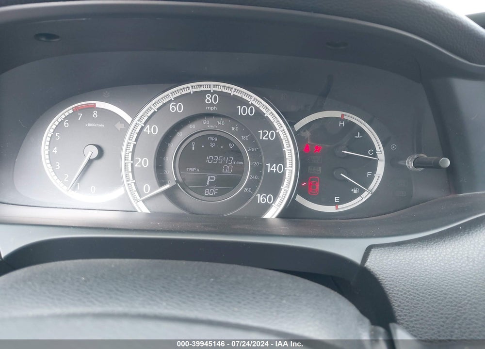 2014 HONDA ACCORD EX VIN: 1HGCR2F75EA119815