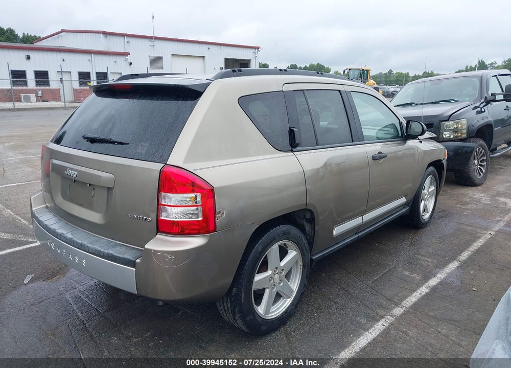 2007 JEEP COMPASS LIMITED VIN: 1J8FT57W97D156638