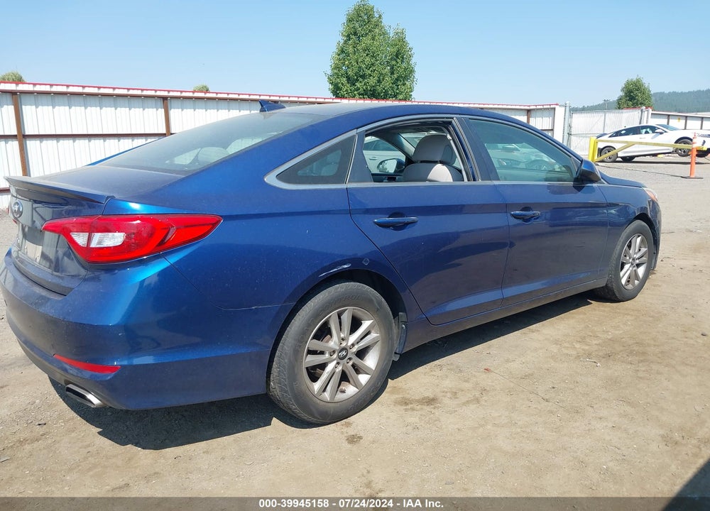 2016 HYUNDAI SONATA SE VIN: 5NPE24AF4GH349685