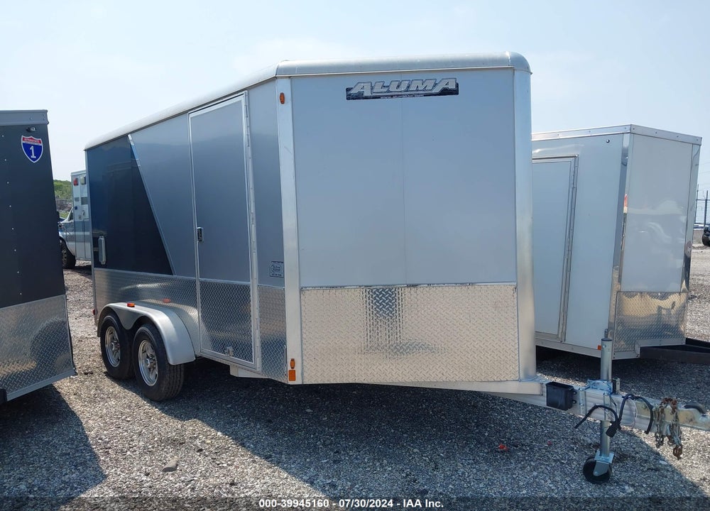 2017 ALUMA TRAILER VIN: 1YGAE1225HB148706