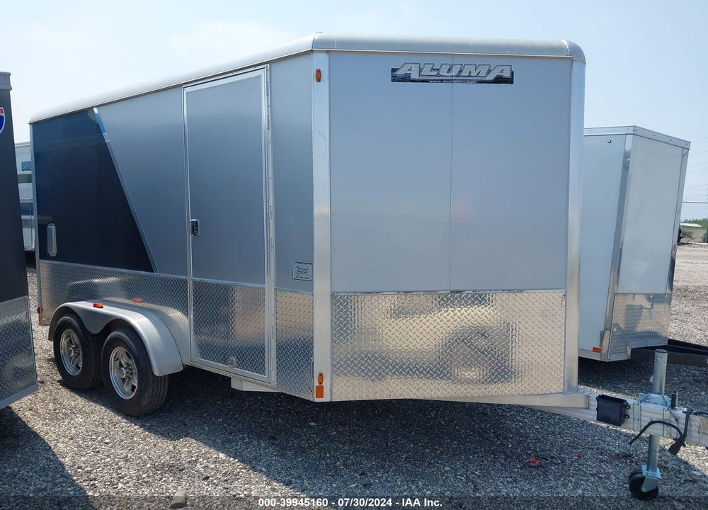 2017 ALUMA TRAILER VIN: 1YGAE1225HB148706