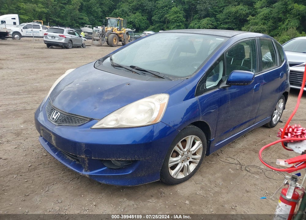 2009 HONDA FIT SPORT VIN: JHMGE88459S041990