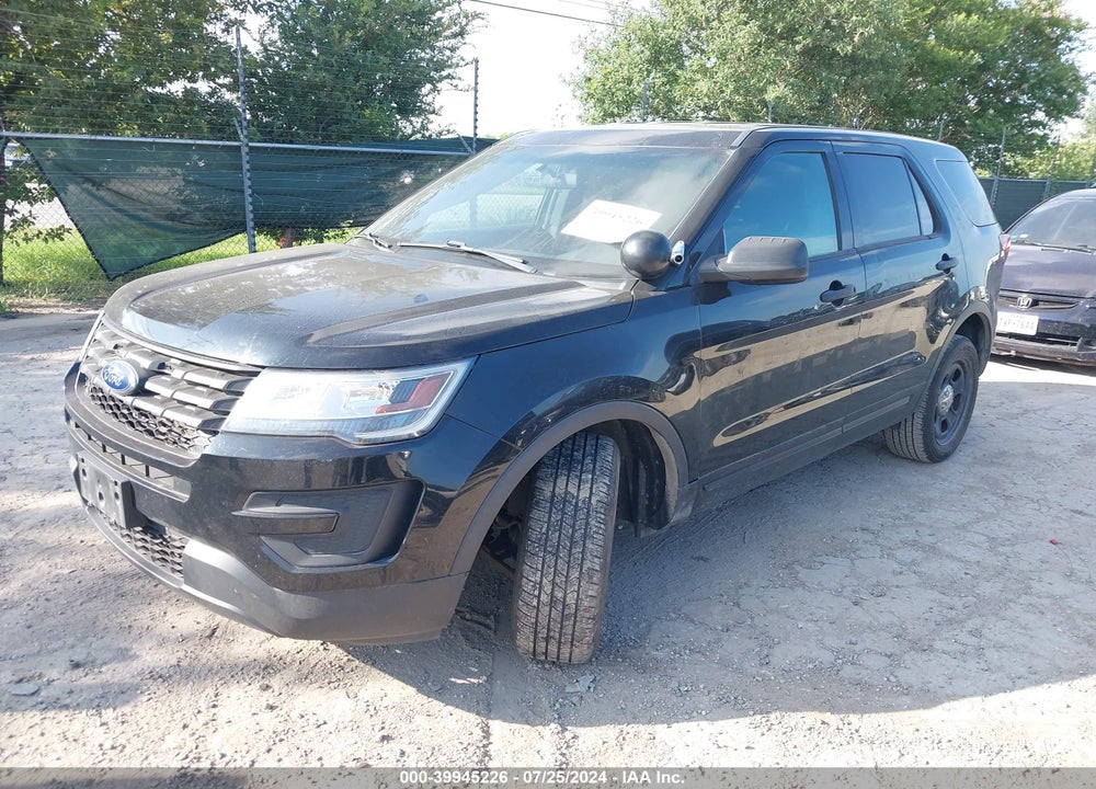 2019 FORD POLICE INTERCEPTOR UTILITY VIN: 1FM5K8AR1KGA63366