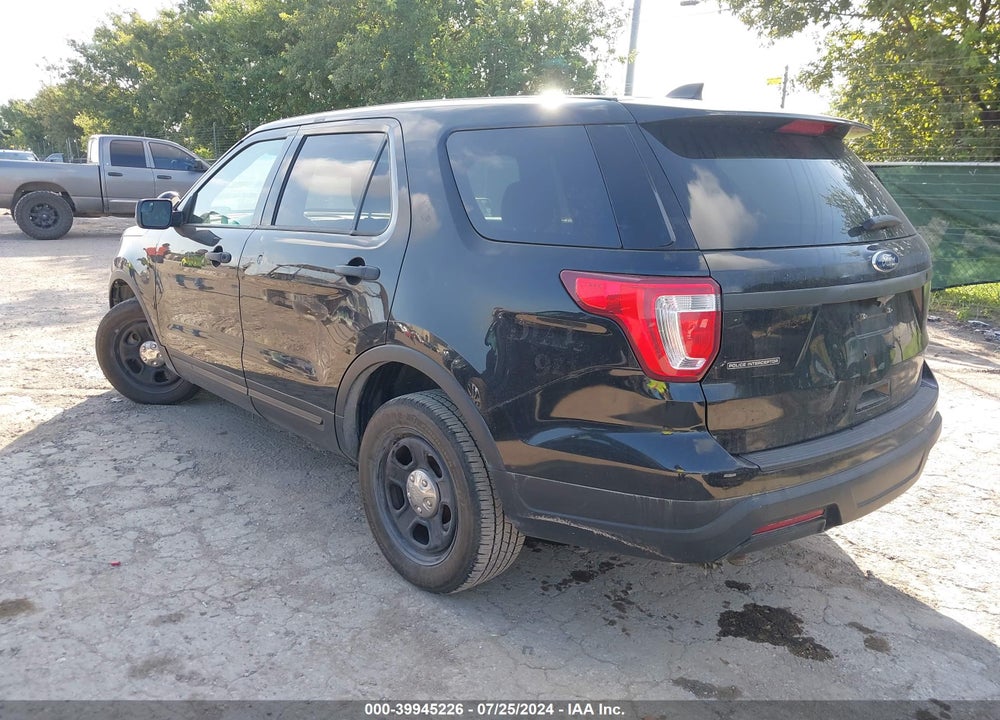 2019 FORD POLICE INTERCEPTOR UTILITY VIN: 1FM5K8AR1KGA63366