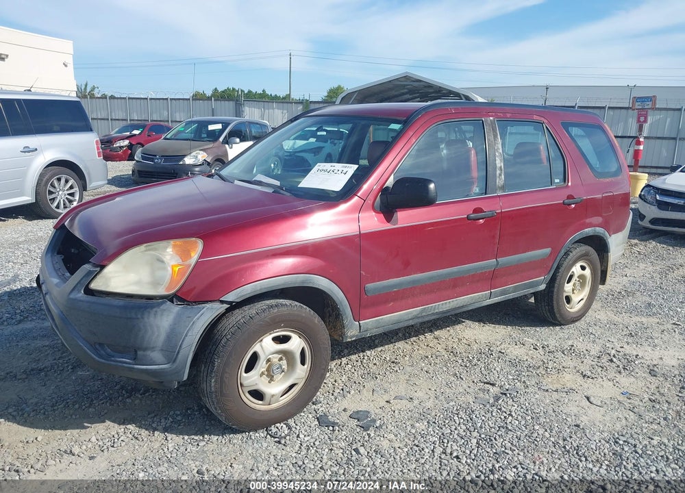 2003 HONDA CR-V LX VIN: SHSRD68433U103725