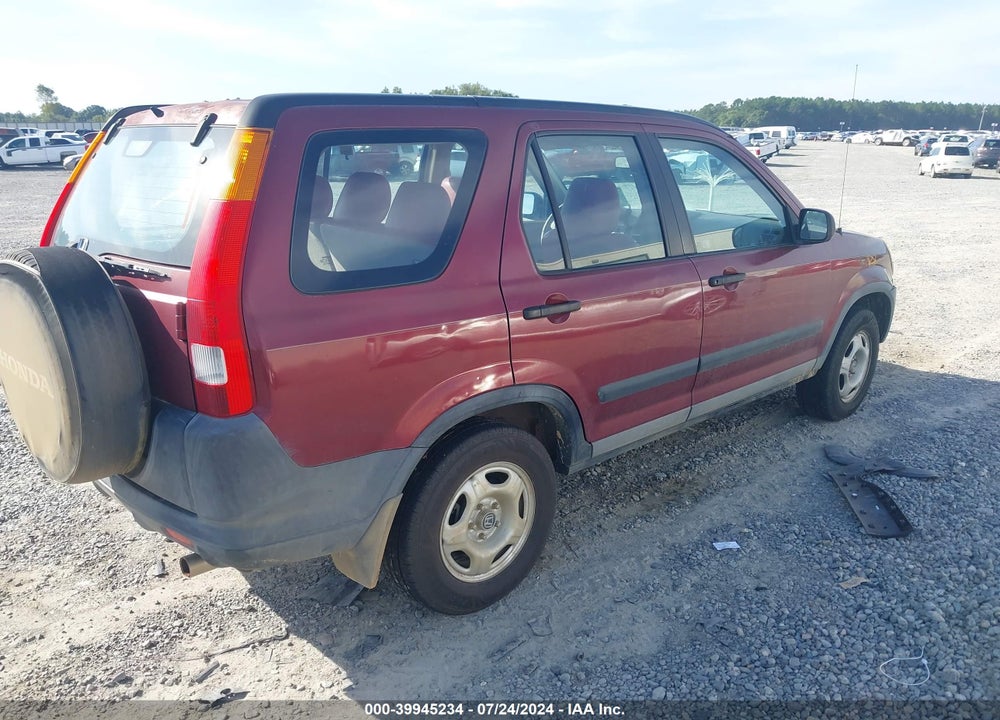 2003 HONDA CR-V LX VIN: SHSRD68433U103725
