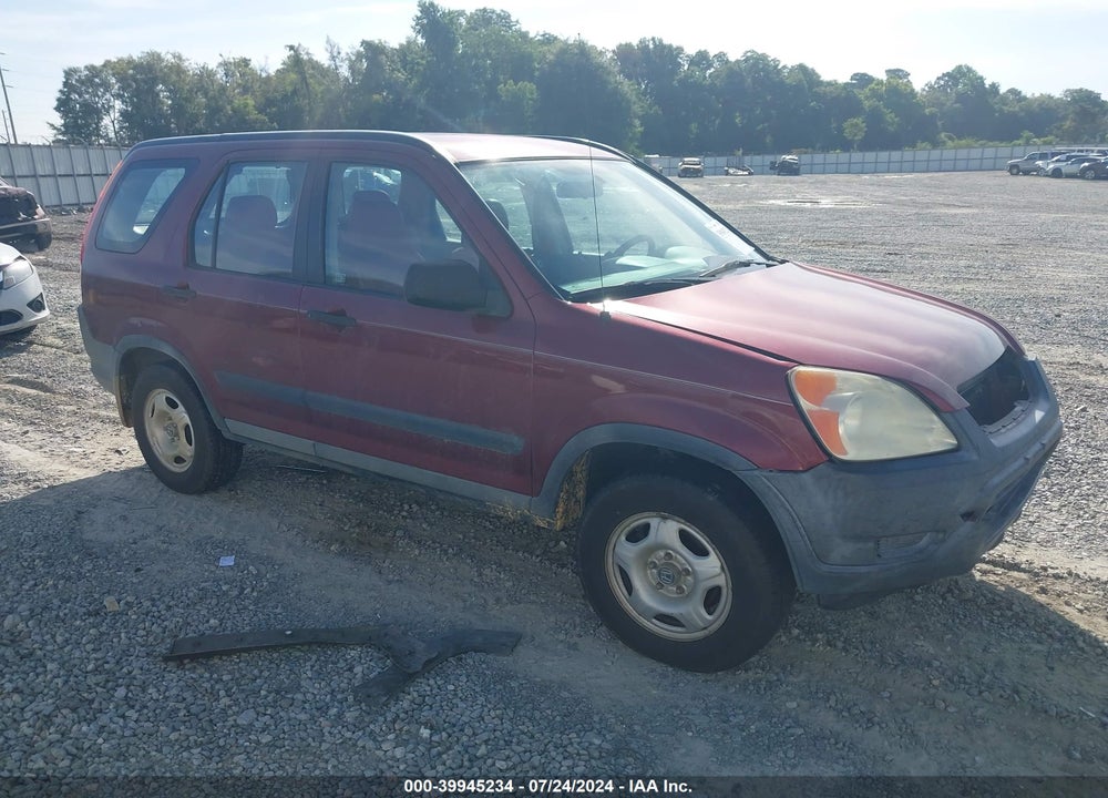 2003 HONDA CR-V LX VIN: SHSRD68433U103725