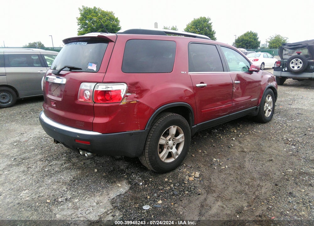 2007 GMC ACADIA SLT-1 VIN: 1GKER237X7J158161