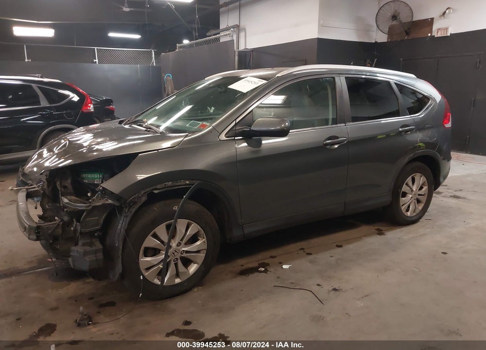 2013 HONDA CR-V EX-L VIN: 5J6RM4H72DL021256