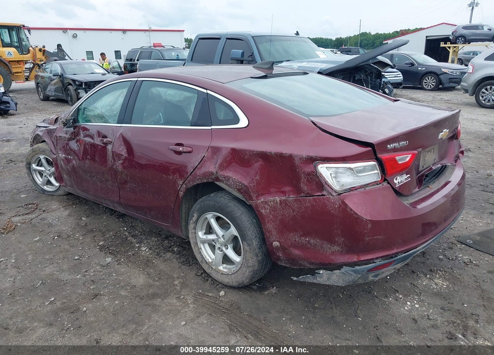 2016 CHEVROLET MALIBU LS VIN: 1G1ZB5ST8GF307924