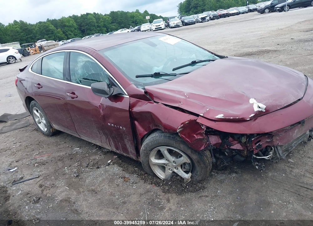 2016 CHEVROLET MALIBU LS VIN: 1G1ZB5ST8GF307924