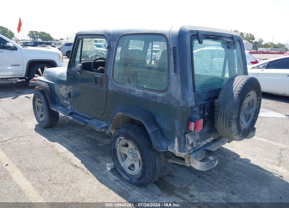 1993 JEEP WRANGLER / YJ VIN: 1J4FY29S9PP256913