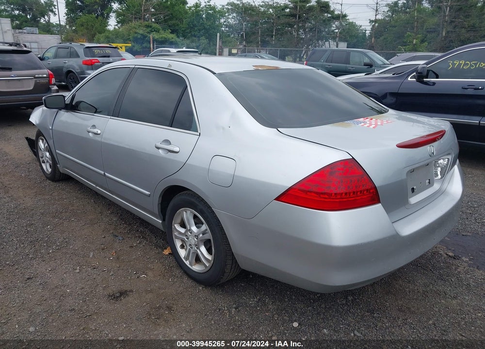 2006 HONDA ACCORD 2.4 SE VIN: 1HGCM56306A073258