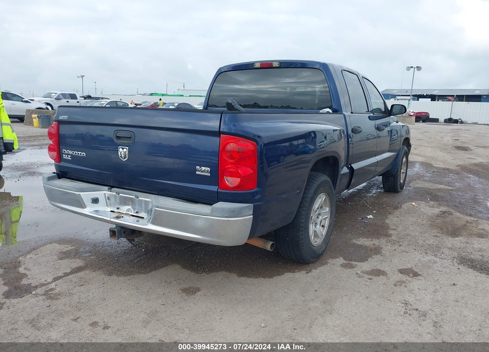 2005 DODGE DAKOTA SLT VIN: 1D7HE48N55S165510