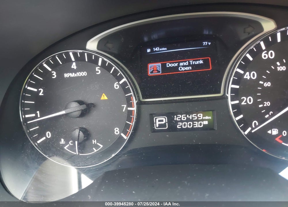 2014 NISSAN ALTIMA 2.5/2.5 S/2.5 SL/2.5 SV VIN: 1N4AL3AP5EN376539