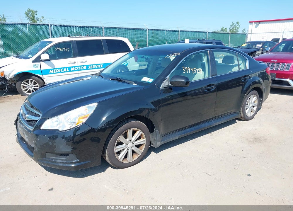 2011 SUBARU LEGACY 2.5I PREMIUM VIN: 4S3BMBC60B3256181