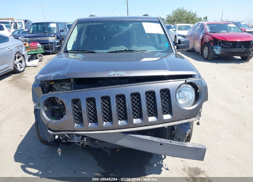 2017 JEEP PATRIOT SPORT FWD VIN: 1C4NJPBA3HD140601