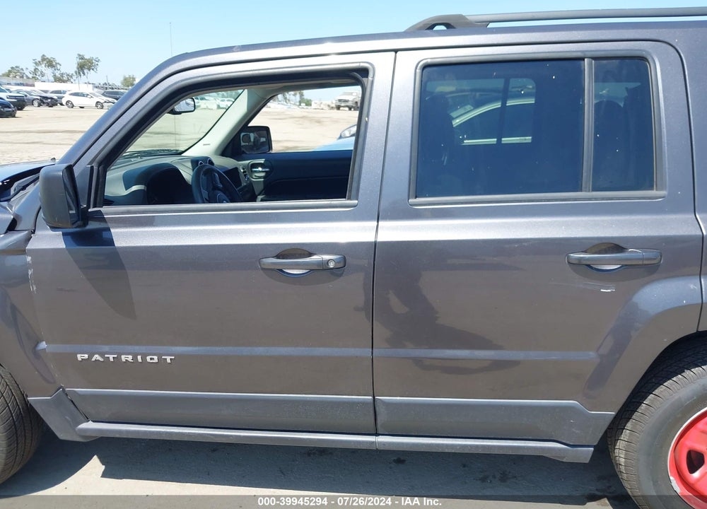 2017 JEEP PATRIOT SPORT FWD VIN: 1C4NJPBA3HD140601