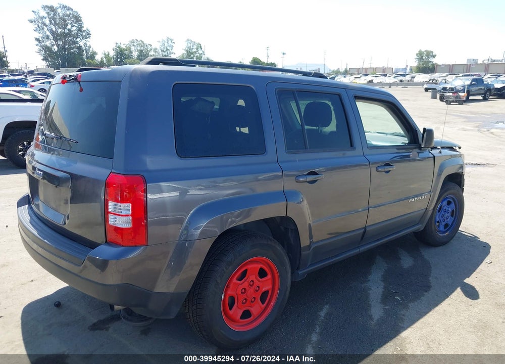 2017 JEEP PATRIOT SPORT FWD VIN: 1C4NJPBA3HD140601