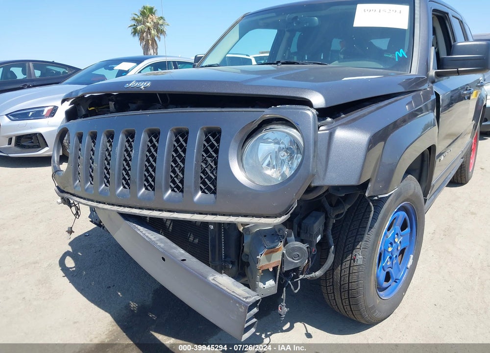 2017 JEEP PATRIOT SPORT FWD VIN: 1C4NJPBA3HD140601