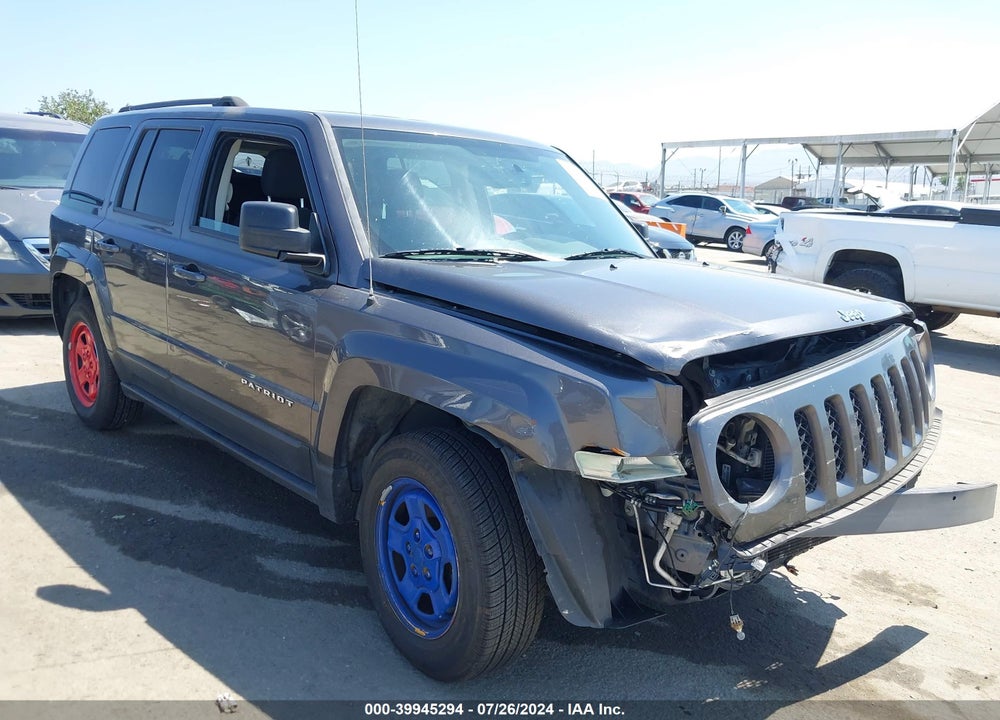 2017 JEEP PATRIOT SPORT FWD VIN: 1C4NJPBA3HD140601