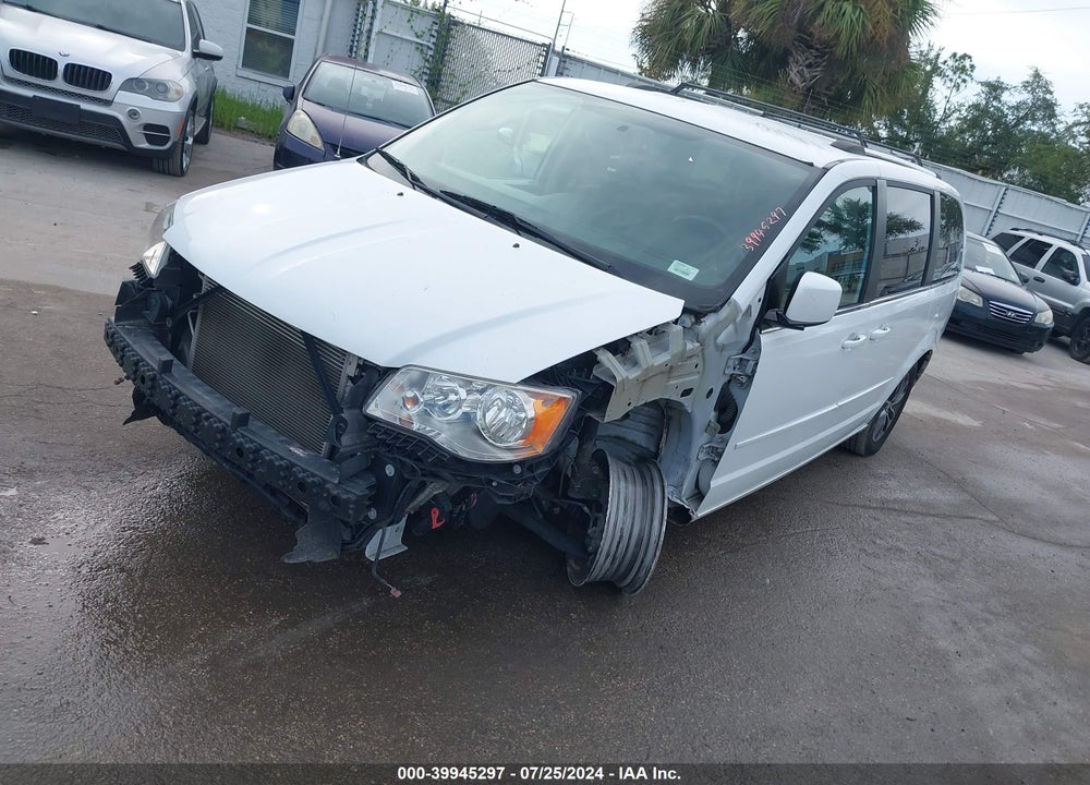 2017 DODGE GRAND CARAVAN SXT VIN: 2C4RDGCG8HR786497