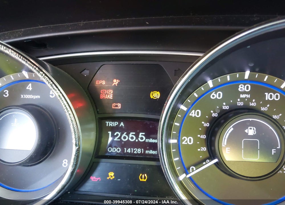 2011 HYUNDAI SONATA GLS VIN: 5NPEB4AC3BH124317