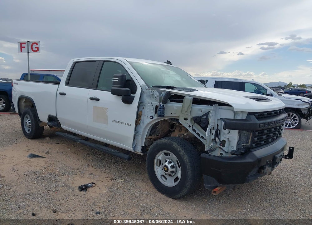 2021 CHEVROLET SILVERADO 2500HD 4WD LONG BED WT VIN: 1GC1YLE79MF135601
