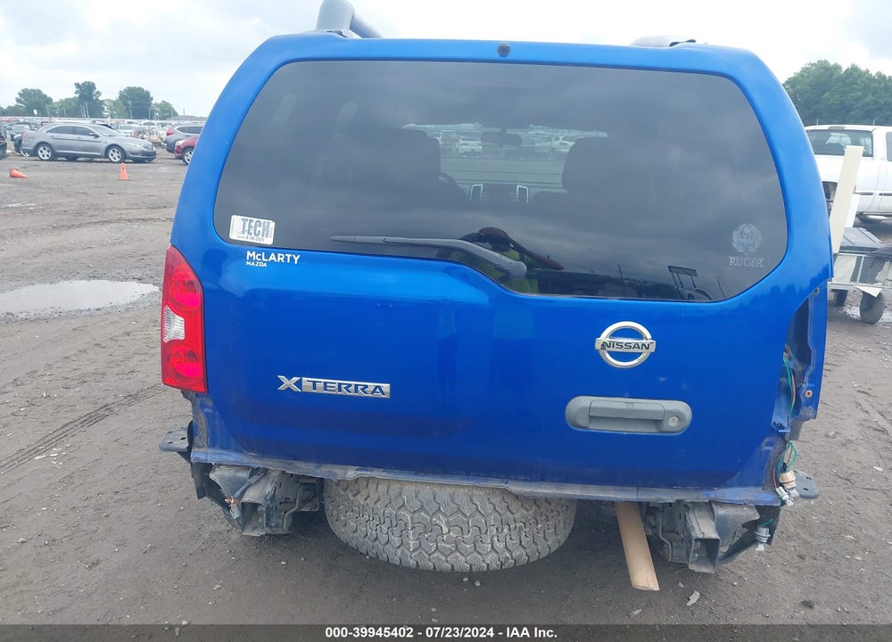 2014 NISSAN XTERRA S/X VIN: 5N1AN0NU5EN803684