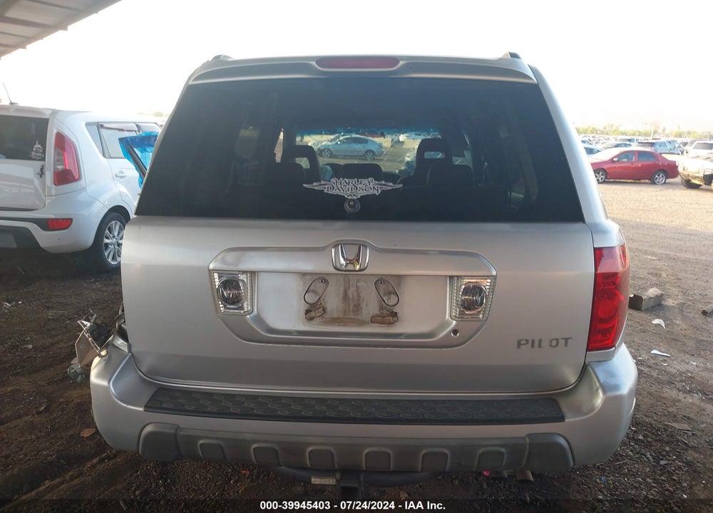 2004 HONDA PILOT EX-L VIN: 2HKYF18514H528968