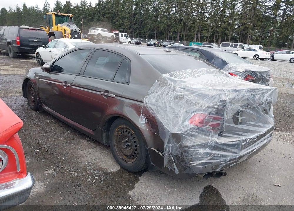 2007 ACURA TL TYPE S VIN: 19UUA76597A045292