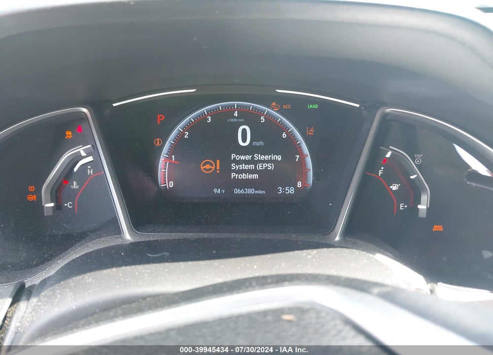 2020 HONDA CIVIC SPORT VIN: 2HGFC2F80LH557406