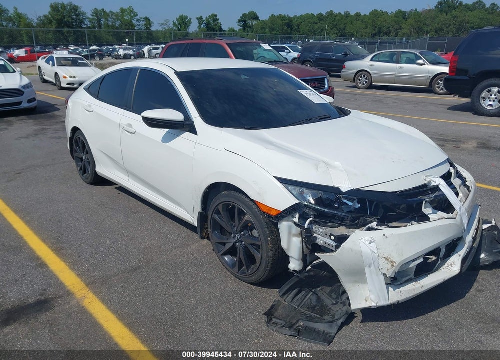 2020 HONDA CIVIC SPORT VIN: 2HGFC2F80LH557406
