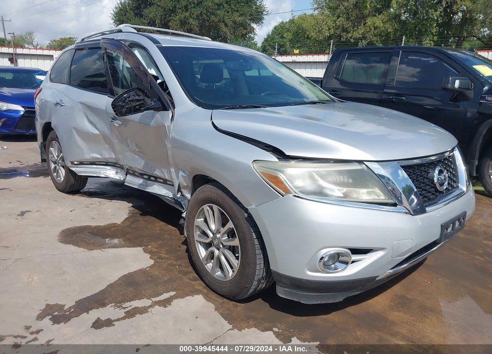 2014 NISSAN PATHFINDER SL VIN: 5N1AR2MNXEC607987