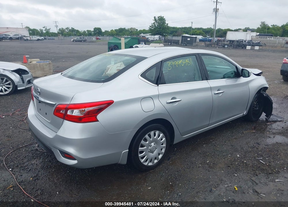 2017 NISSAN SENTRA S VIN: 3N1AB7APXHY381590