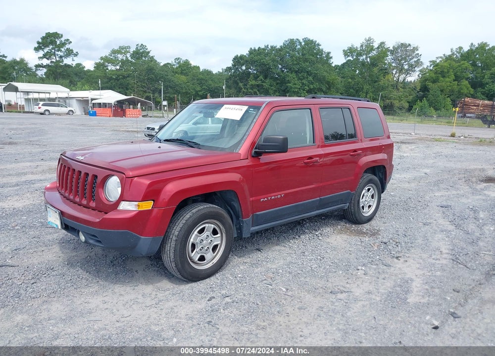 2015 JEEP PATRIOT SPORT VIN: 1C4NJRBB0FD257053