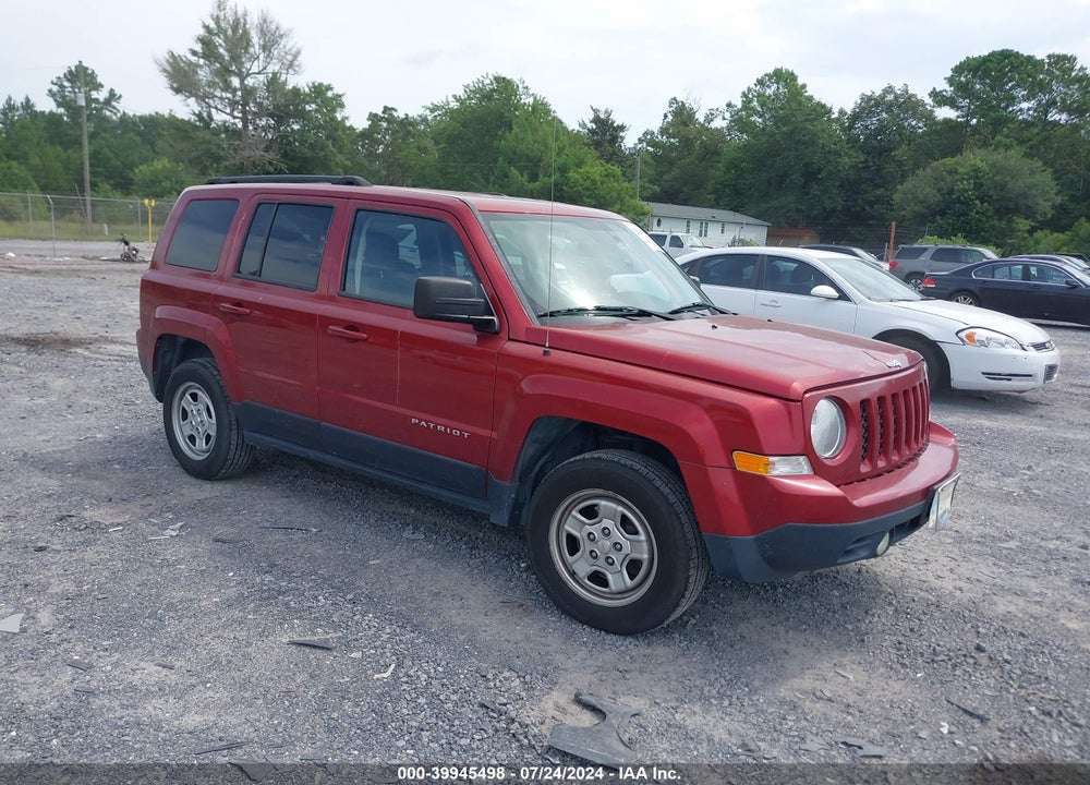 2015 JEEP PATRIOT SPORT VIN: 1C4NJRBB0FD257053