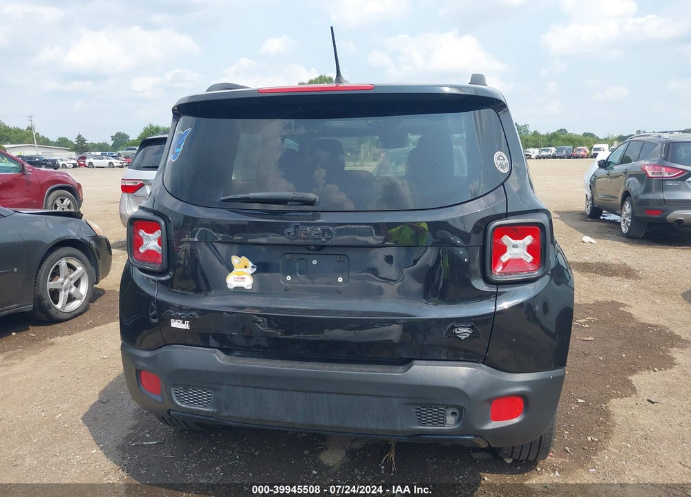 2016 JEEP RENEGADE JUSTICE VIN: ZACCJBBTXGPD00758
