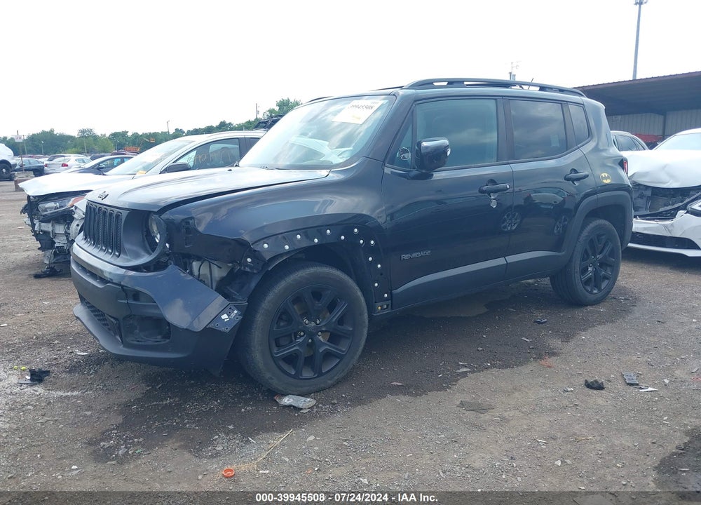 2016 JEEP RENEGADE JUSTICE VIN: ZACCJBBTXGPD00758