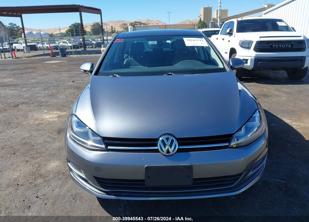 2015 VOLKSWAGEN GOLF TSI SE 4-DOOR VIN: 3VW217AU8FM011394