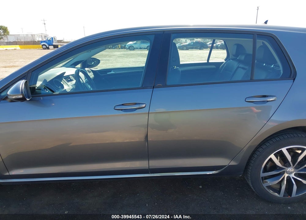 2015 VOLKSWAGEN GOLF TSI SE 4-DOOR VIN: 3VW217AU8FM011394