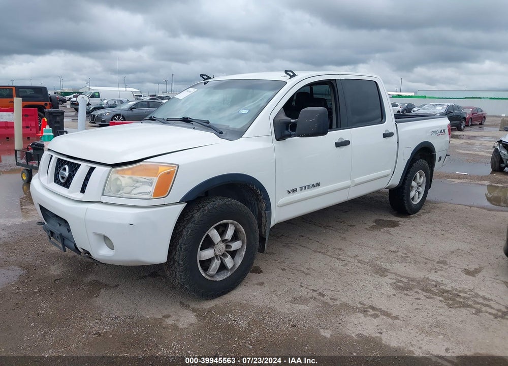 2012 NISSAN TITAN PRO-4X VIN: 1N6BA0ECXCN317958