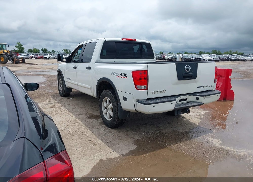 2012 NISSAN TITAN PRO-4X VIN: 1N6BA0ECXCN317958