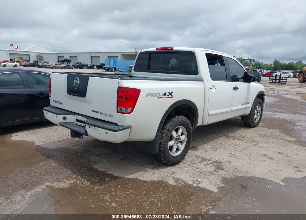 2012 NISSAN TITAN PRO-4X VIN: 1N6BA0ECXCN317958
