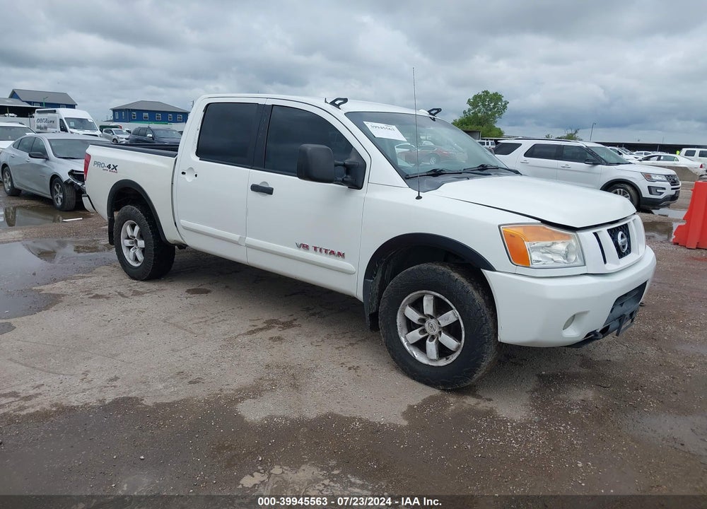 2012 NISSAN TITAN PRO-4X VIN: 1N6BA0ECXCN317958