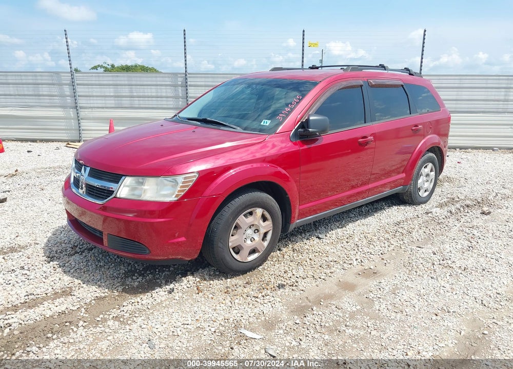 2009 DODGE JOURNEY SE VIN: 3D4GG47BX9T557364